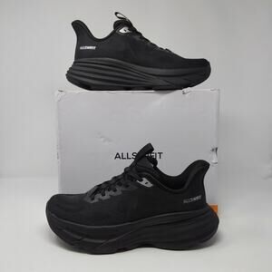 ALLSWIFIT ActiveFlow Womens 9 Black Arch Support Running Walking Shoes